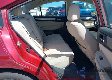 2016 Subaru Legacy 2.5I Premium z USA, uszkodzony, nr VIN 4S3BNBC6XG3031190